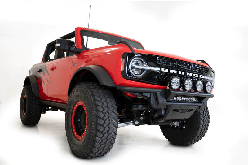 Addictive Desert Designs 21-22 Ford Bronco Pro Bolt-On Add-On Light Hoop - Burkken Auto Parts
