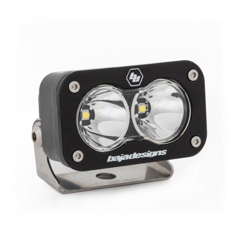 Baja Designs LED Work Light Clear Lens Spot Pattern Each S2 Sport - Burkken Auto Parts