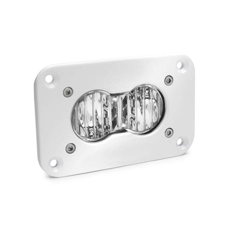 Baja Designs S2 Pro Flush Mount Wide Cornering Pattern White LED Work Light - Clear - Burkken Auto Parts