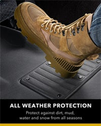 3D MAXpider Friction Ex-Plus 10.4in x 7.8in Heel Pad w/ Hardware - Burkken Auto Parts