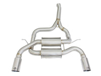 aFe MACHForce XP SS-304 Polish Tip 2.5in Dia Axle Back Exhaust 12-15 BMW 335i (F30) 3.0L (t) - Burkken Auto Parts
