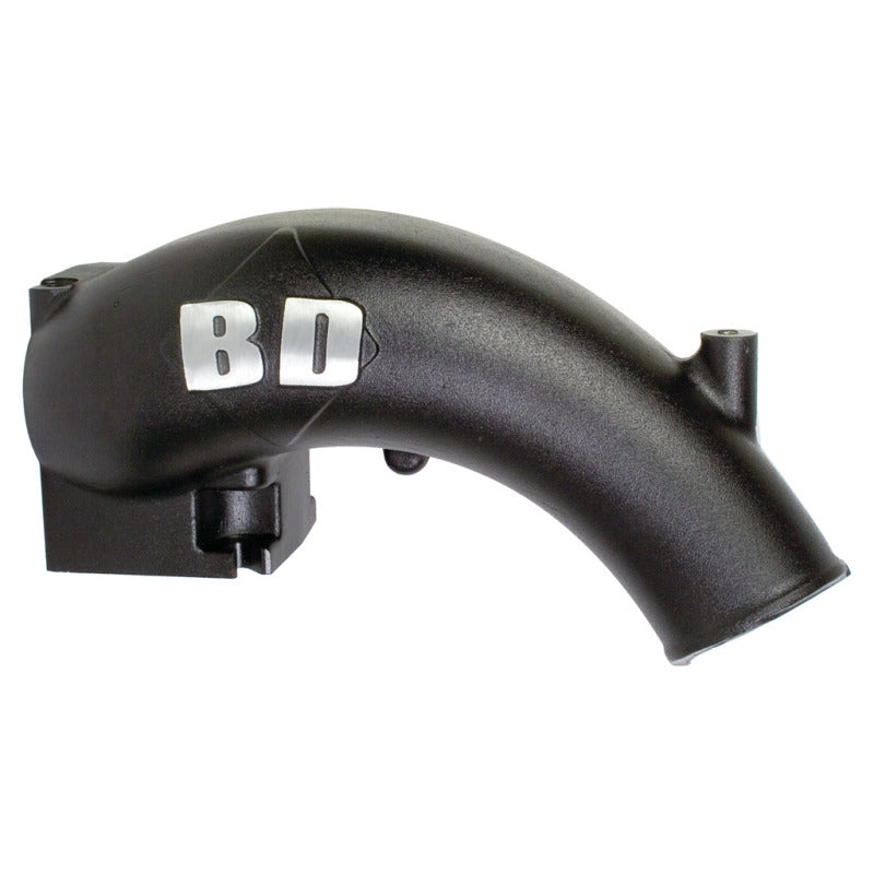 BD Diesel X-Flow Power Intake Elbow (Black) - Dodge 1998-2002 5.9L 24-valve - Burkken Auto Parts