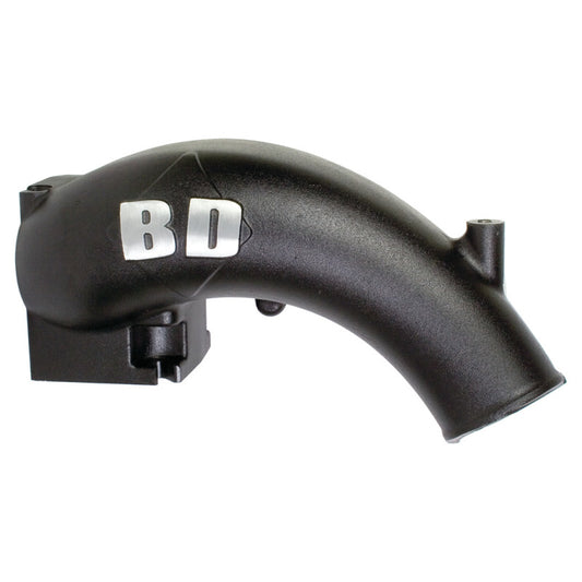 BD Diesel X-Flow Power Intake Elbow (Black) - Dodge 1998-2002 5.9L 24-valve - Burkken Auto Parts