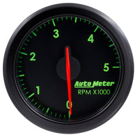 Autometer Airdrive 2-1/6in Tachometer Gauge 0-5K RPM - Black - Burkken Auto Parts