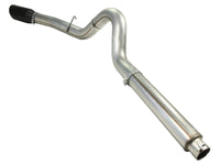 aFe MACHForce XP 5in DPF-Back Stainless Steel Exh Sys, Black tip,Ford Diesel Trucks 08-10 V8-6.4L - Burkken Auto Parts