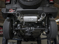 aFe Rebel Series 2.5in 409 SS Cat-Back Exhaust w/ Polished Tips 2018+ Jeep Wrangler (JL) V6 3.6L - Burkken Auto Parts