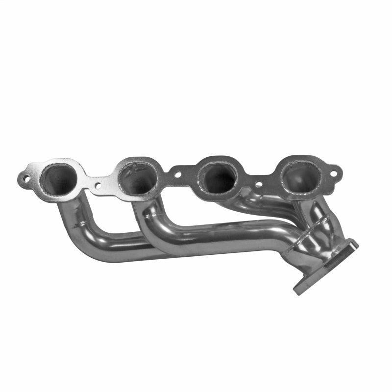 BBK 14-18 GM Truck 5.3/6.2 1 3/4in Shorty Tuned Length Headers - Polished Silver Ceramic - Burkken Auto Parts