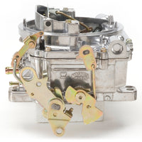 Edelbrock Carburetor Performer Series 4-Barrel 500 CFM Manual Choke Satin Finish - Burkken Auto Parts