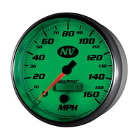 AutoMeter Gauge Speedometer 5in. 160MPH Elec. Programmable NV - Burkken Auto Parts