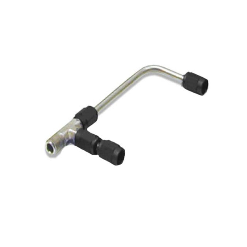 Nitrous Express 4500 Gemini SS Solenoid to Plate Connectors (New Style) - Black - Burkken Auto Parts