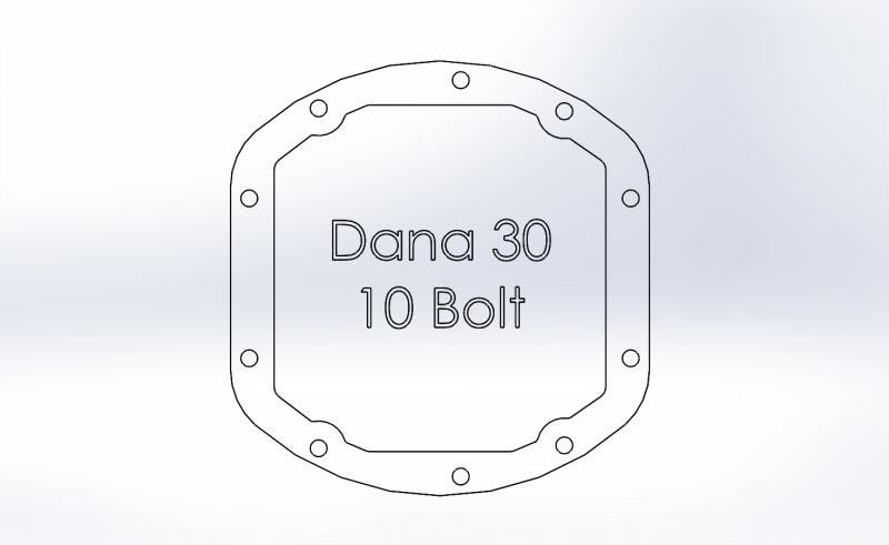 aFe Street Series Dana 30Front Differential Cover Black w/ Machined Fins 97-18 Jeep Wrangler - Burkken Auto Parts