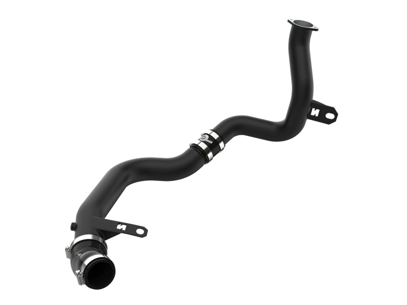 aFe 22-23 Hyundai Kona N L4 2.0L (t) BladeRunner 2-1/4in to 2-1/2in Aluminum Hot Charge Pipe - Black - Burkken Auto Parts