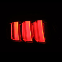 AlphaRex 15-23 Ford Mustang NOVA-Series Prismatic LED Tail Lights Alpha-Black - Burkken Auto Parts
