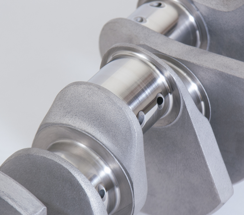 Eagle Chrysler BB 8 Bolt Rear Flange 4.375in Stroke 2.200in Rod Journal Forged 4340 Steel Crankshaft - Burkken Auto Parts