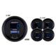 Autometer Cobalt Digital 3-3/8in Programmable Electric Speedometer/ 2-1/16in Electric Oil Pressure - Burkken Auto Parts