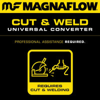 Magnaflow Converter Universal CARB Compliant 2.25in Inlet 2.25in Outlet 16in Length - Burkken Auto Parts