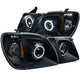 ANZO 1998-2007 Lexus Lx470 Projector Headlights w/ Halo Black (CCFL) - Burkken Auto Parts