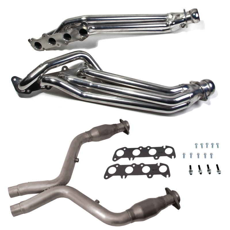 BBK 16-20 Ford Mustang GT350 3in High Flow Catted Pipe Kit (For 1856/18560/18565) - Burkken Auto Parts