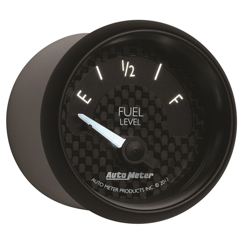 Autometer GT Series 52mm Short Sweep Electronic 240-33 ohms Fuel Level (For use w/ 3262) - Burkken Auto Parts