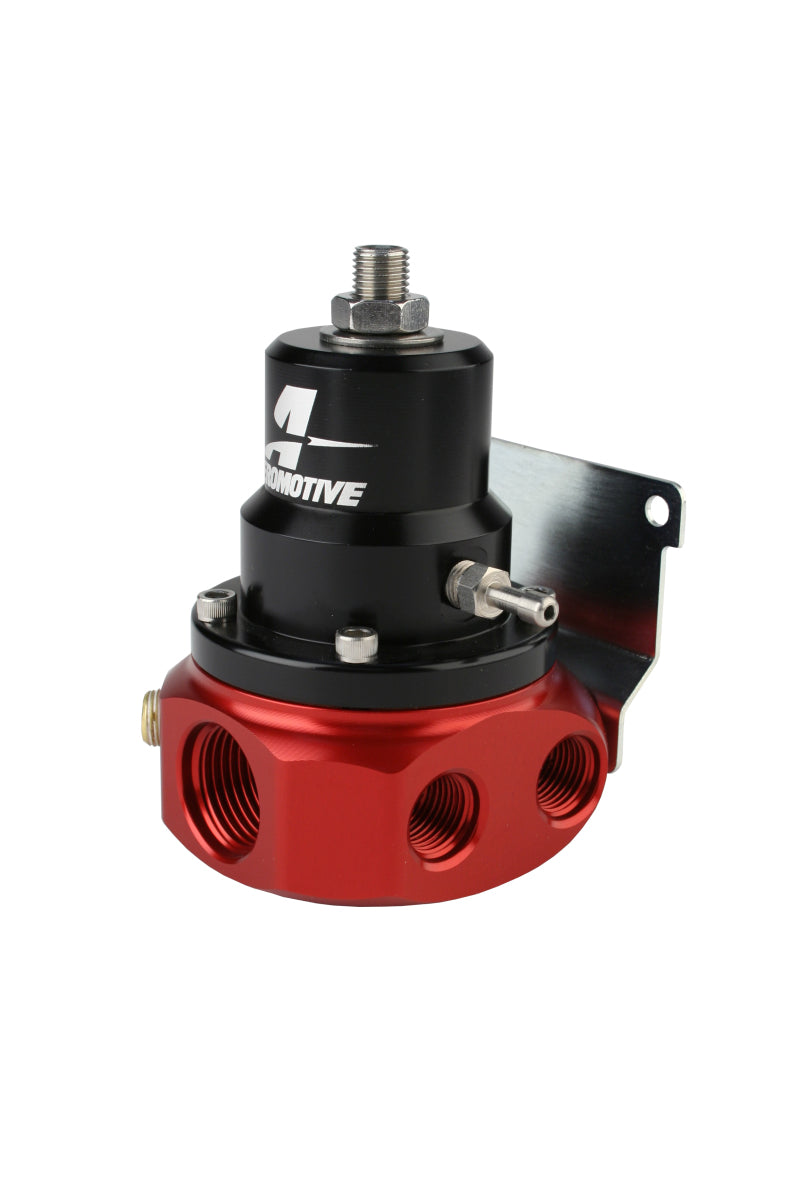 Aeromotive A1000 4-Port Carbureted Bypass Regulator - 4 x AN-06 / 1 x AN-10 - Burkken Auto Parts