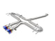 aFe Takeda 2-1/2in 304 SS Axle-Back Exhaust w/Blue Flame Tips 17-20 Honda Civic Sport L4-1.5L (t) - Burkken Auto Parts