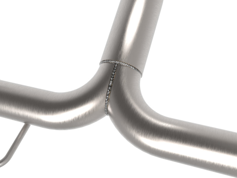 aFe 17-21 Alfa Romeo Giulia L4-2.0L (t) Mach Force-Xp 2in to 2-1/2in 304SS Axle-Back Exhaust - Burkken Auto Parts