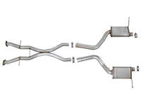aFe MACHForce XP 12-17 Jeep Grand Cherokee WK2 SRT8 V8-6.4L 304SS Cat-Back Exhaust w/o Resonator - Burkken Auto Parts