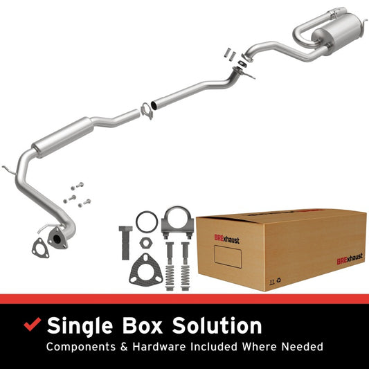 MagnaFlow BRE Exhaust Kit 09-13 Honda Fit 1.5L - Burkken Auto Parts