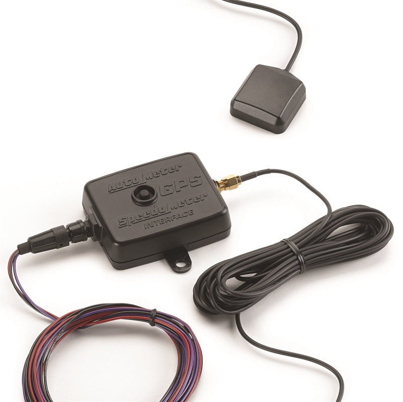 Autometer Stack Instruments 10HZ Frequency Output w/ Module & Antenna GPS Ground Speed Kit - Black - Burkken Auto Parts
