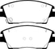 EBC 2017+ Hyundai Elantra 1.6L Turbo Greenstuff Front Brake Pads - Burkken Auto Parts