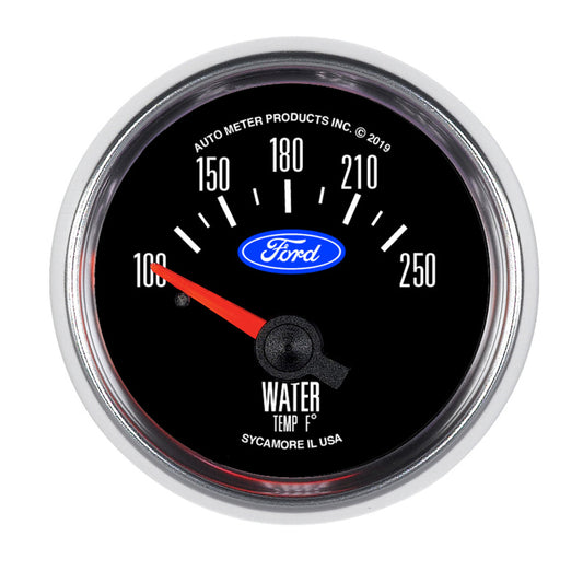 Autometer Ford 2-1/16in. 100F-250F Electric Water Temp Gauge - Burkken Auto Parts
