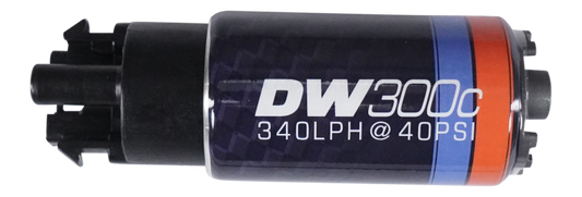 DeatschWerks 340lph DW300C Compact Fuel Pump w/ Mounting Clips
