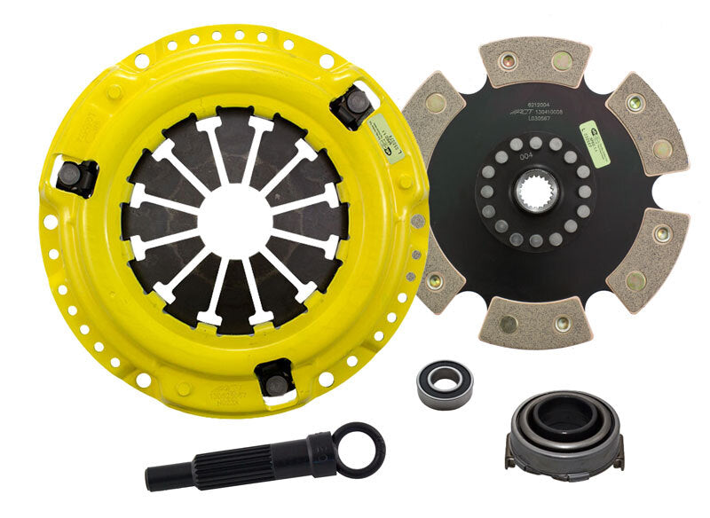 ACT 1992 Honda Civic XT/Race Rigid 6 Pad Clutch Kit - Burkken Auto Parts