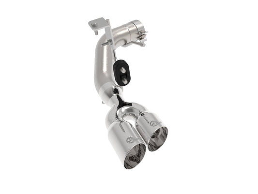 aFe Rebel Series 3in 304 SS Axle-Back Exhaust Side Exit w/ Polished Tips 19 Ford Ranger L4-2.3L (t) - Burkken Auto Parts