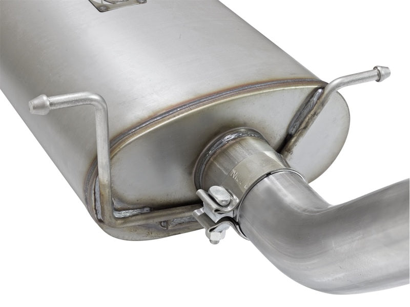 aFe MACHForce XP Exhausts Cat-Back Polished Tips 09-17 GM Silverado 1500 4.3/5.3L RegCab SB/LB - Burkken Auto Parts