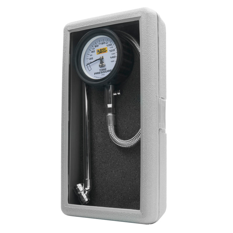 Autometer 150 PSI Analog Tire Pressure Gauge - Burkken Auto Parts