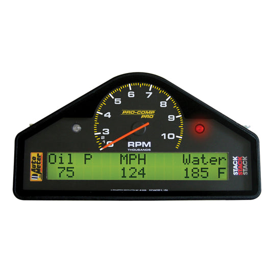 Autometer Pro-Comp Street Dash RPM/Speed/Oil Press & Temp/WaterTemp/Fuel Level/Battery Voltage Gauge - Burkken Auto Parts