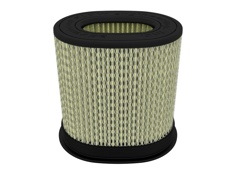 aFe MagnumFLOW Pro GUARD 7 Universal Filter (6.5x4.75)IN F x (9x7)IN B x (9x7)IN T(Inverted) x 9IN H - Burkken Auto Parts