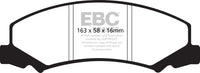 EBC 08-09 Buick Allure (Canada) 5.3 Redstuff Front Brake Pads - Burkken Auto Parts