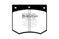 EBC 75-86 Ac 3000 3.0 Greenstuff Front Brake Pads - Burkken Auto Parts