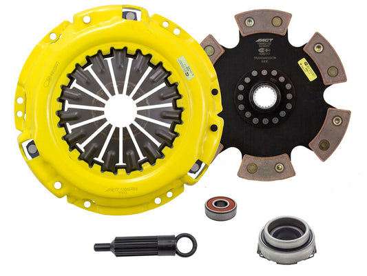 ACT 1996 Toyota Tacoma XT/Race Rigid 6 Pad Clutch Kit - Burkken Auto Parts