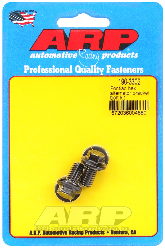 ARP Pontiac Hex Alternator Bracket Bolt Kit - Burkken Auto Parts