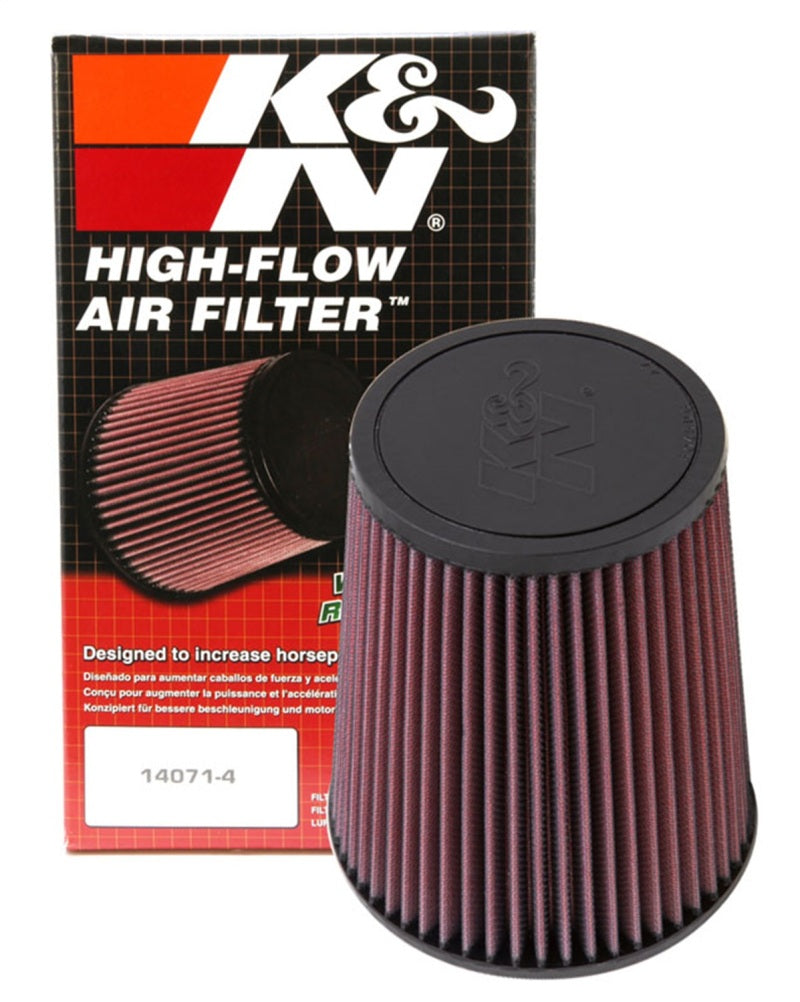 K&N 6 inch OD-Base 4 1/2 inch OD-Top 7 Inch H Round Tapered Universal Air Filter - Burkken Auto Parts