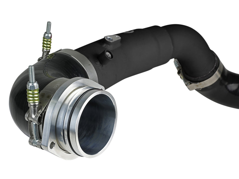 aFe 2020 Toyota Supra 3.0L 3in Black Intercooler Tube - Hot - Burkken Auto Parts