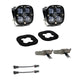 Baja Designs 11-16 Ford Super Duty Squadron Pro Series Fog Pocket Kit - Burkken Auto Parts