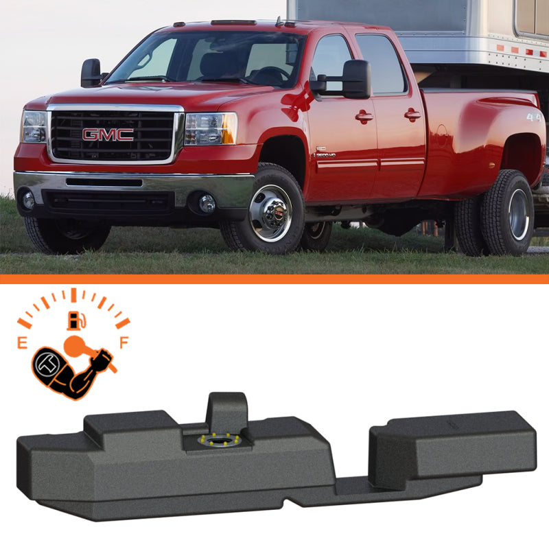 Titan Fuel Tanks 01-10 GM 2500/3500 Duramax Crew Cab Long Bed 62 Gallon XXL Mid-Ship Fuel Tank - Burkken Auto Parts