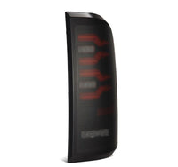 AlphaRex 97-03 Ford F150 / 99-16 Ford F250/F350/F450/F550 LUXX-Series LED Tail Lights - Black/Red - Burkken Auto Parts