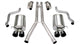 Corsa 2004-2008 Cadillac XLR 4.6L 25in Cat-Back Dual Rear w Twin 35in Black Pro-Series Tips - Burkken Auto Parts