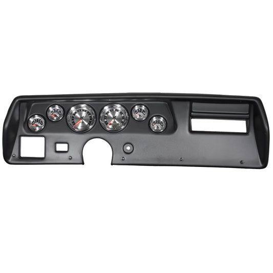Autometer American Muscle Gauge Kit 6 Pc Chevelless/Monte 70-72 Tach/Mph/Fuel/Oilp/Wtmp/Volt - Burkken Auto Parts