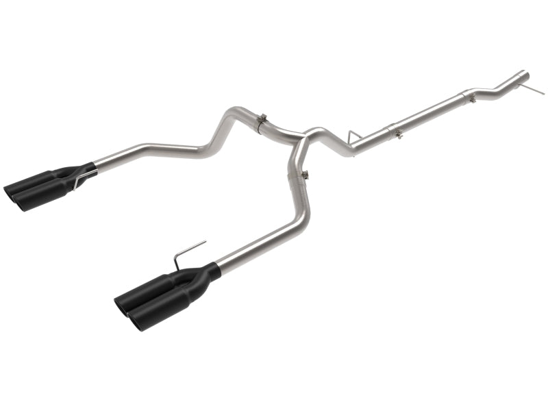 aFe 23-24 GM Trucks L6-3.0L (td) LZ0 Vulcan Series 3in 304 SS DPF-Back Exhaust System w/ Black Tip - Burkken Auto Parts